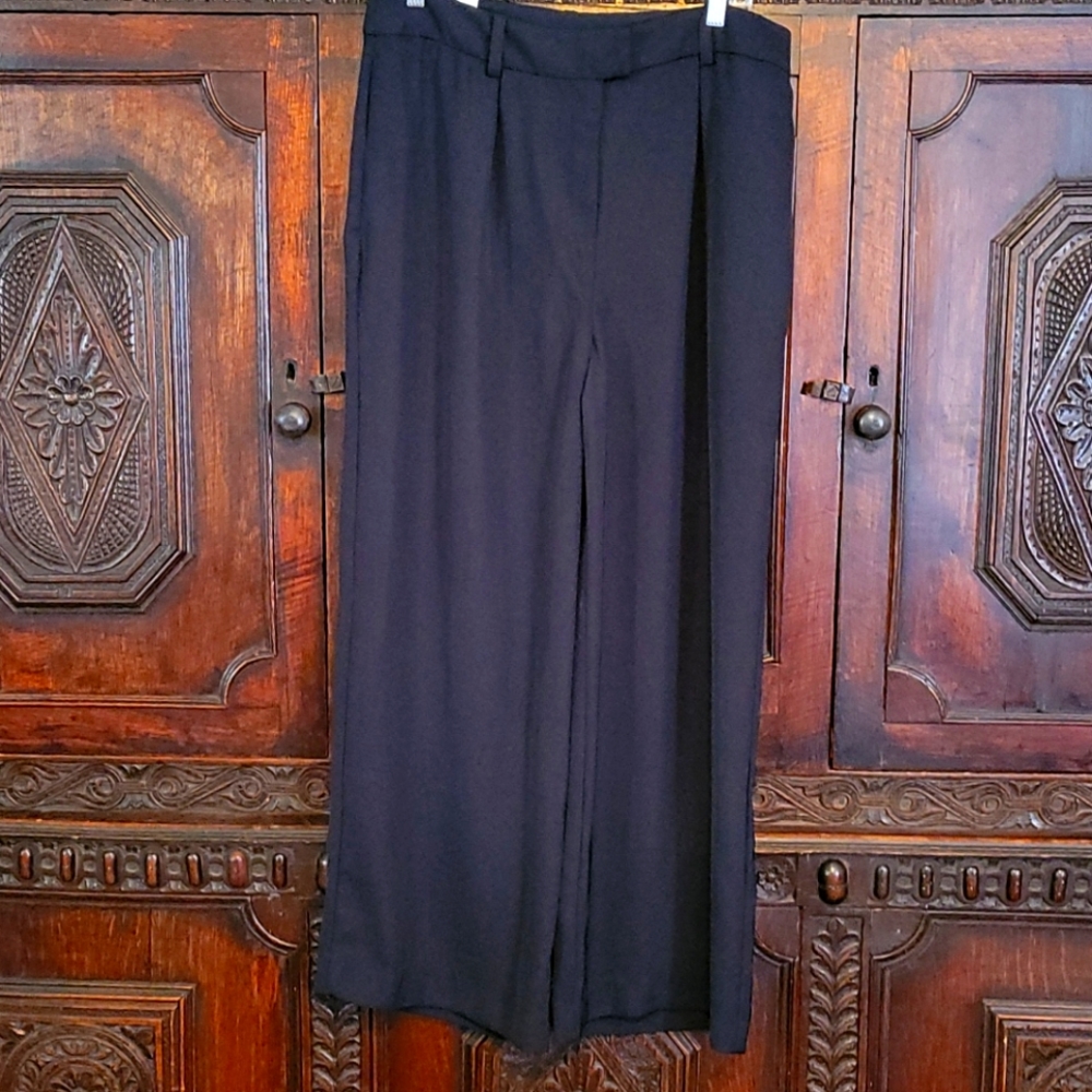Wide Leg Slacks Tall 14